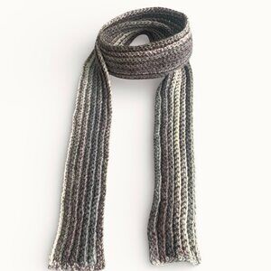 Handmade crochet chunky scarf